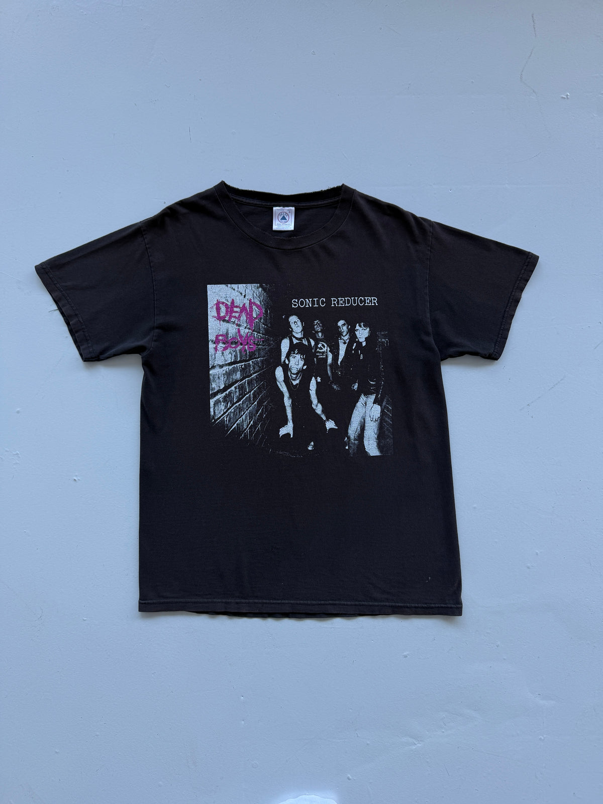 Black Dead Boys Sonic Reducer 90's Vintage Graphic T-Shirt - Medium
