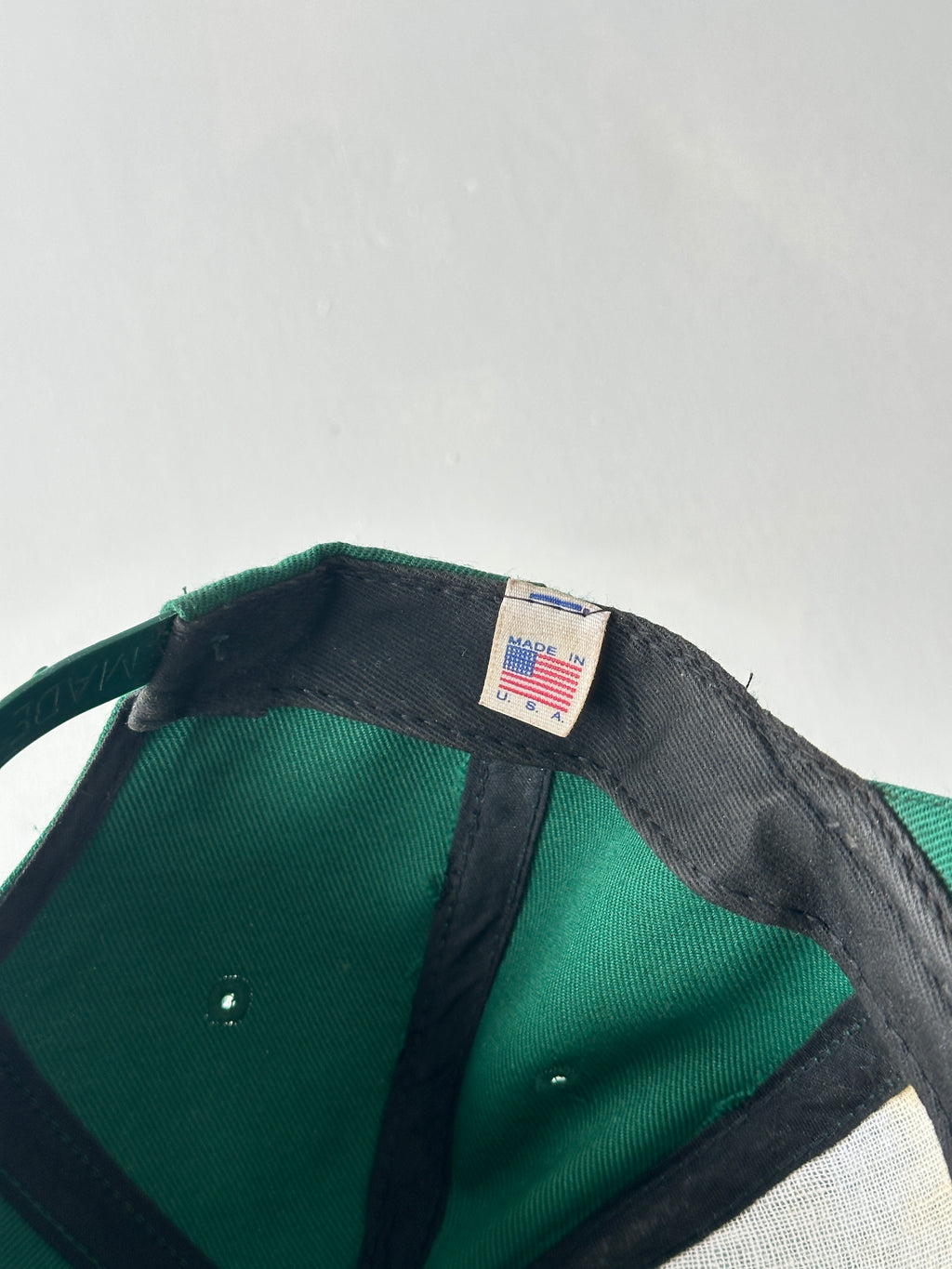 Green CP Monogram 90's Vintage SnapBack Trucker Cap