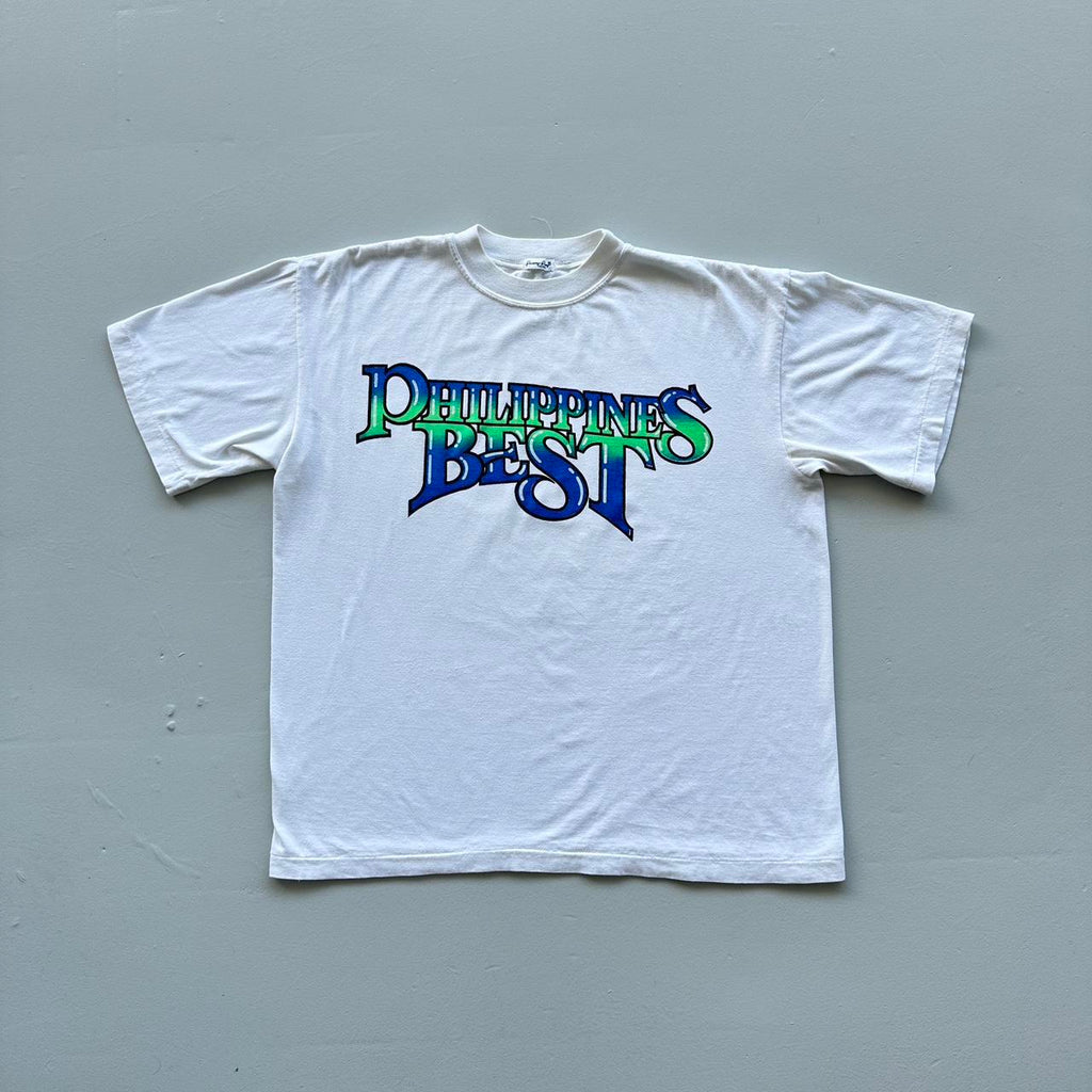 White Philippines Best Vintage 90’s T-shirt - Boxy Large