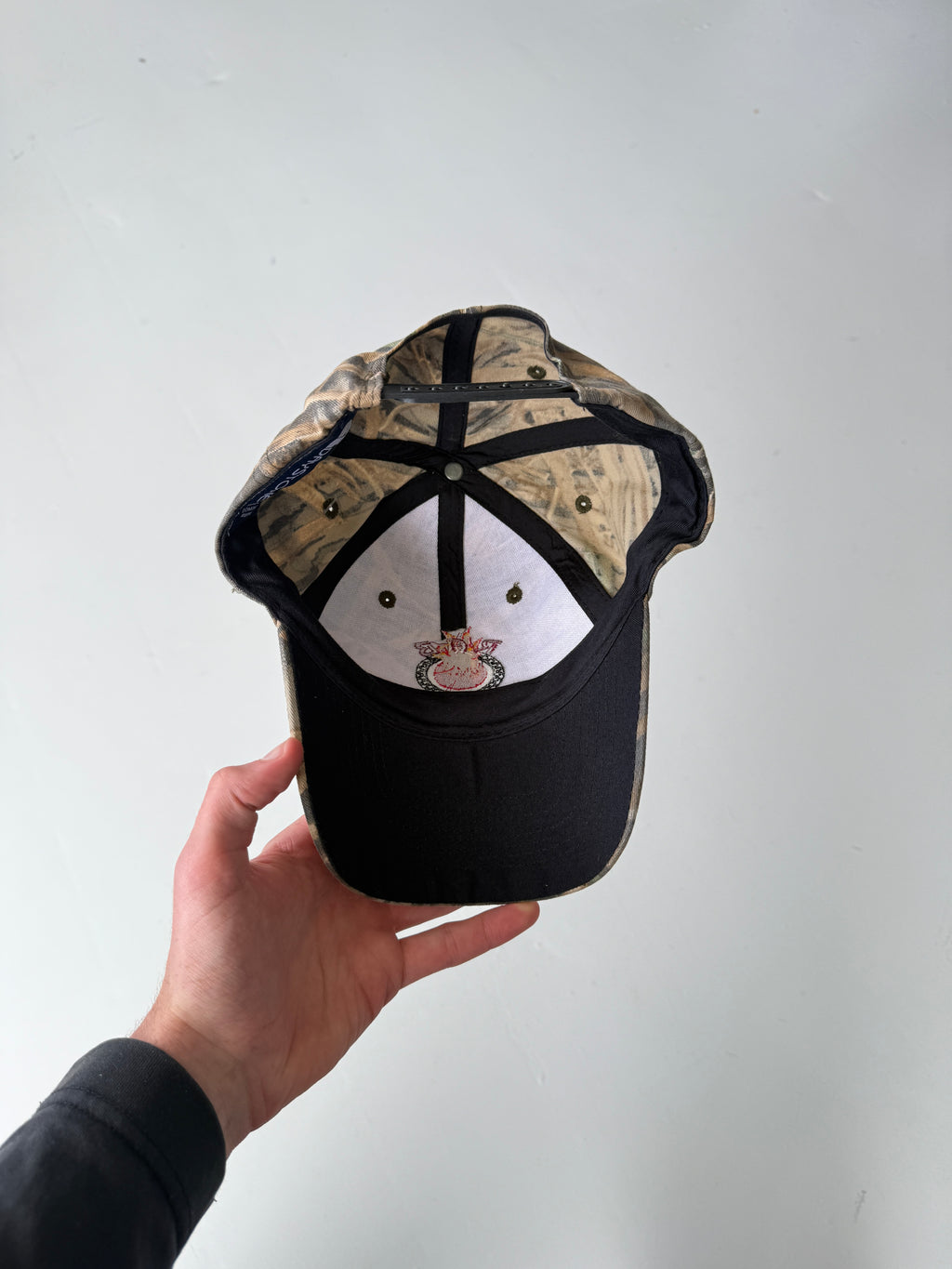 Green Camo RAB INC. Vintage Cotton SnapBack Trucker Cap