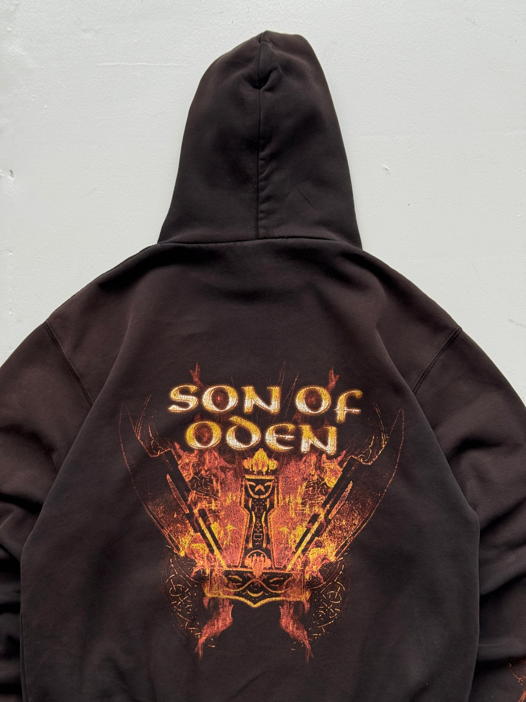 Amon Amarth Son of Oden Vintage Metal Hoodie - Small