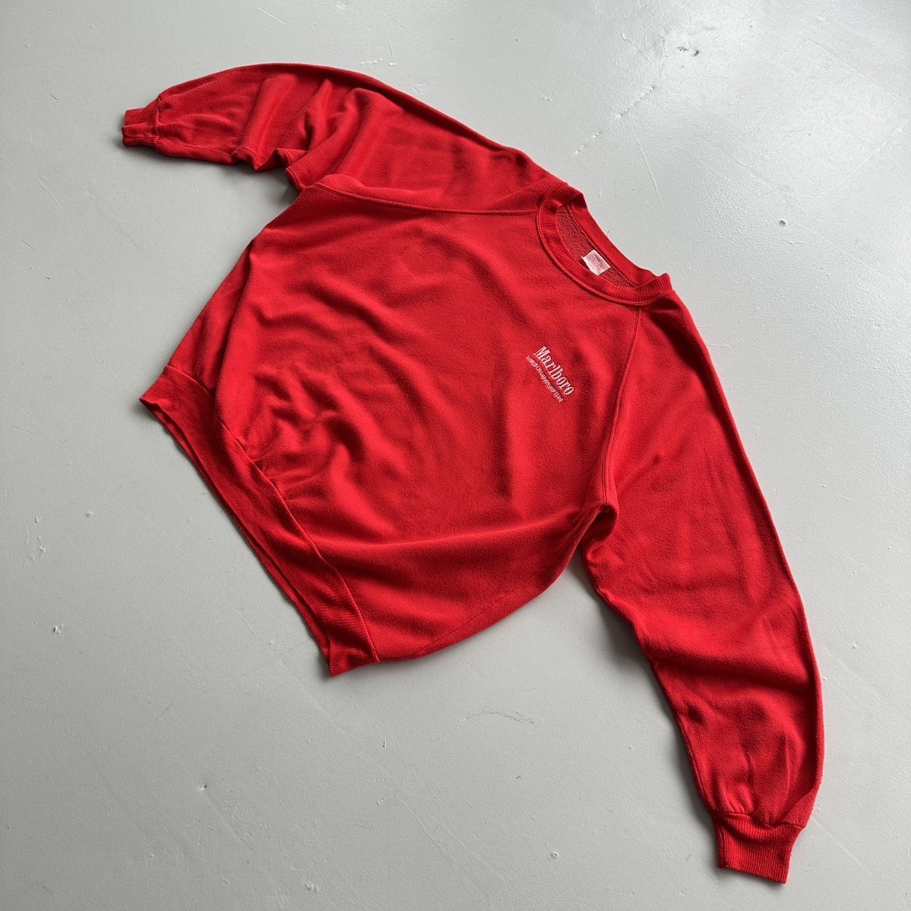 Red Marlboro World Championship 90’s Vintage Graphic Sweatshirt - XL