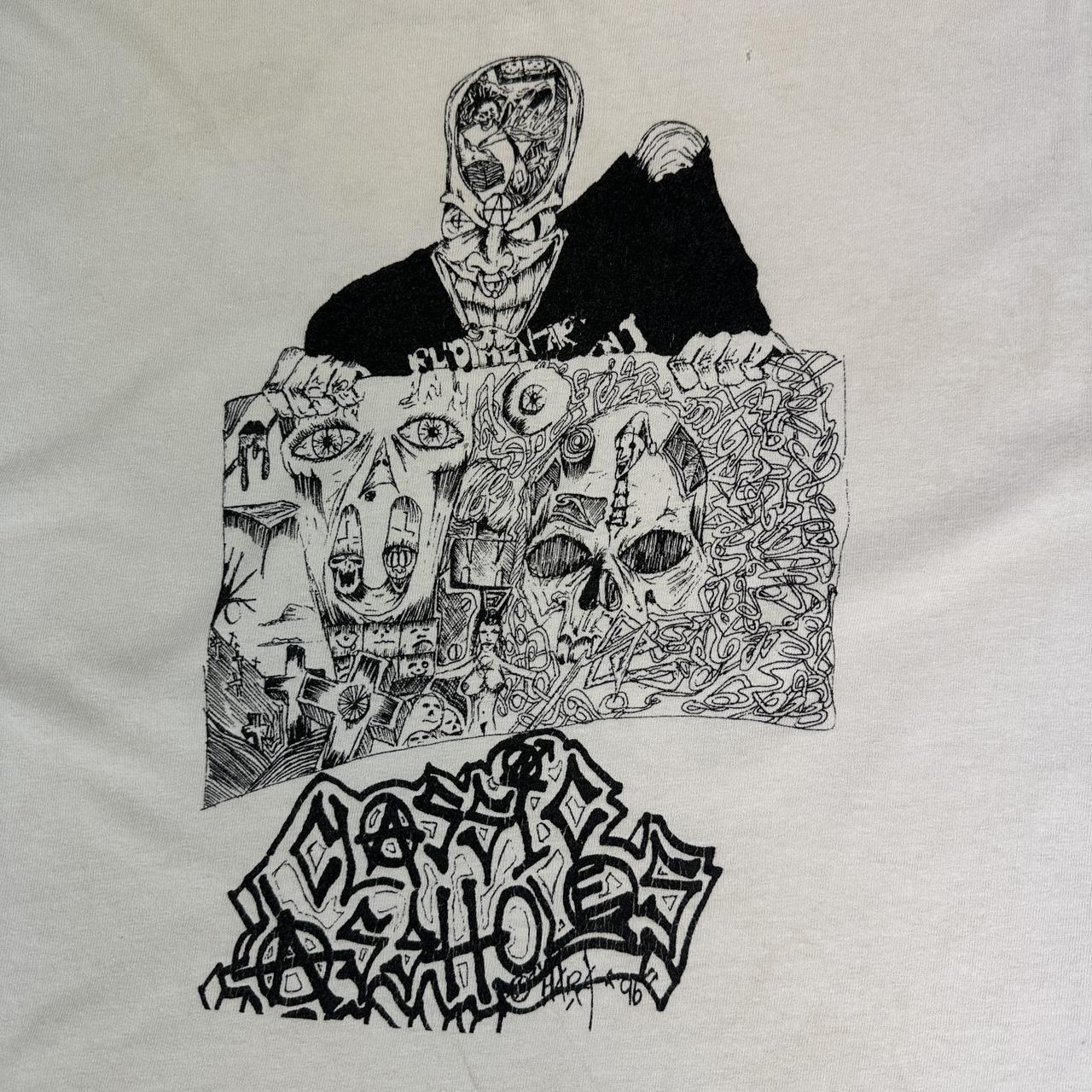 Classic Assholes Punk 90s vintage band T-shirt - Small