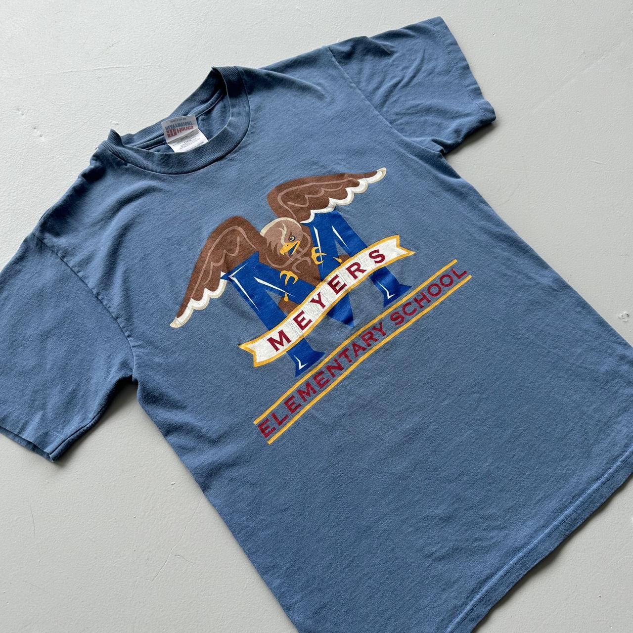 Light Blue 90s Vintage T-shirt - Small