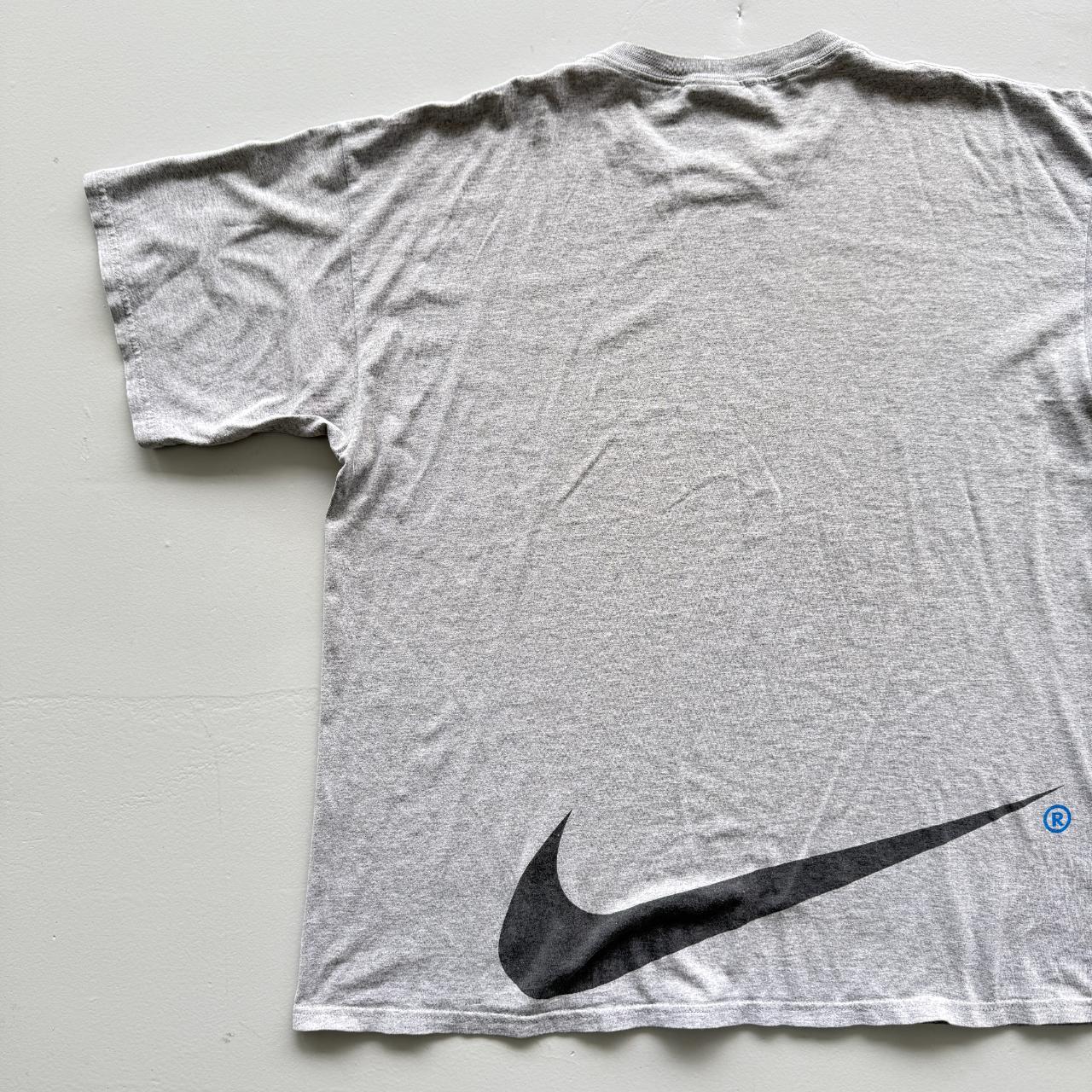 Grey Nike Vintage 90s T-shirt - 2XL