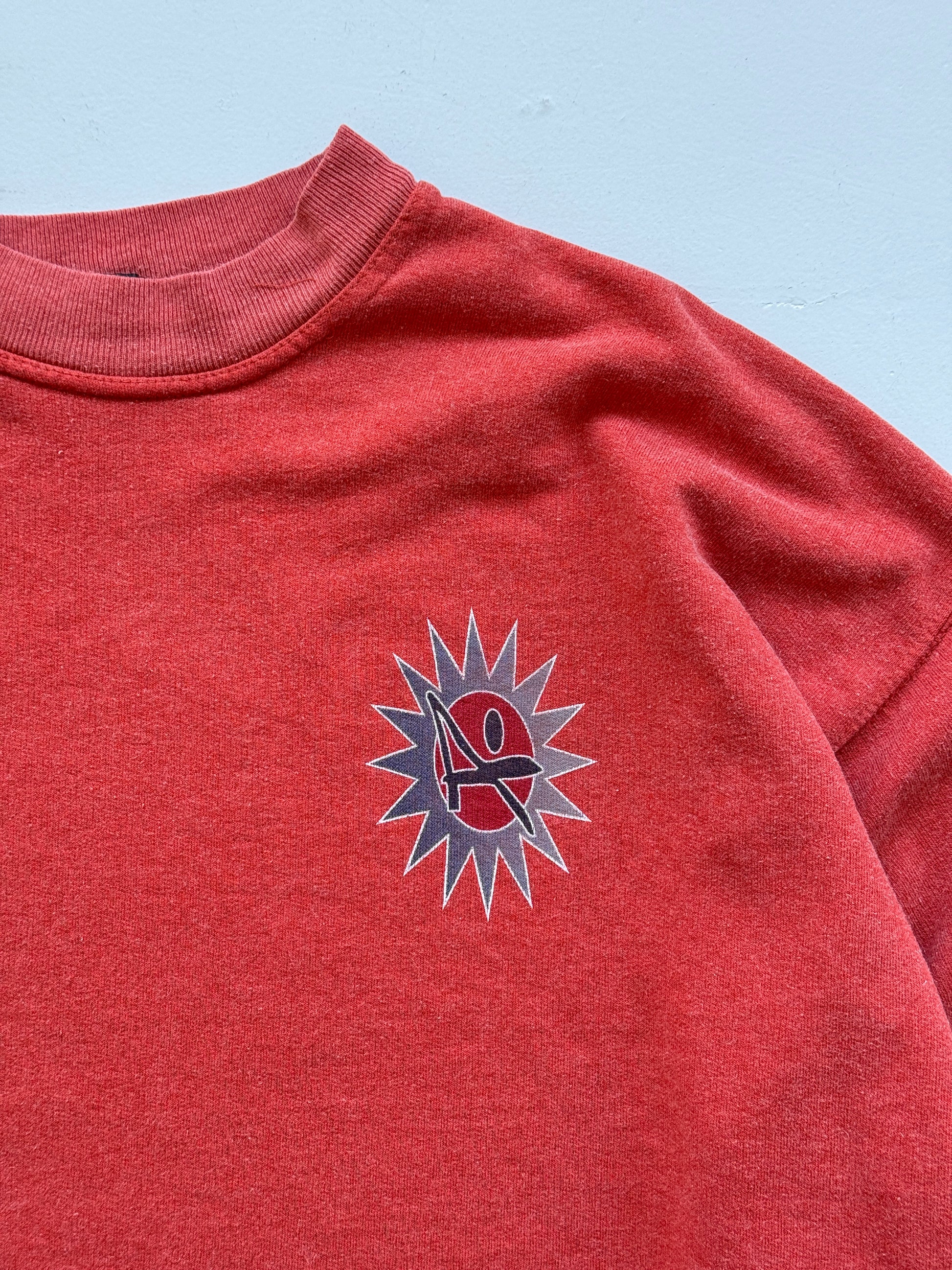 Red American Bandana 90's Vintage Snowboarding Sweatshirt Jumper - Large