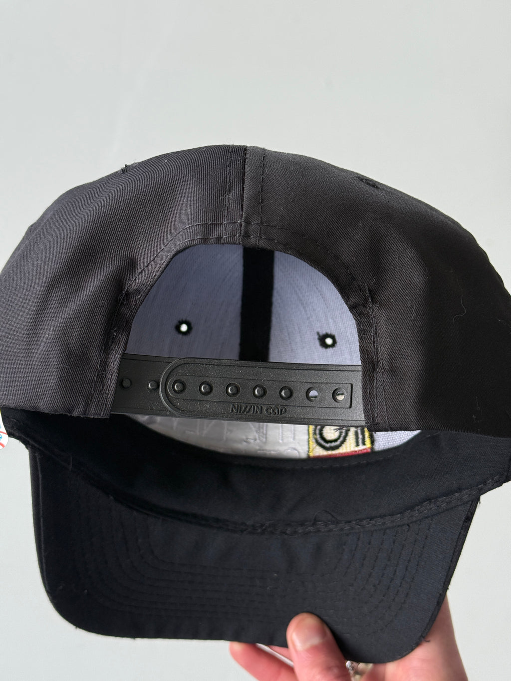 Black News Station Vintage Cotton SnapBack Trucker Cap