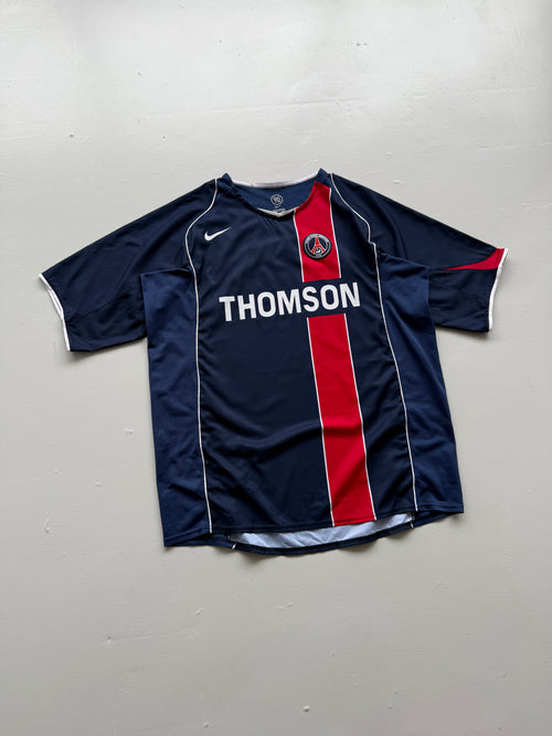 Nike PSG Paris Saint-Germain Thomson 00's Vintage Home Football Shirt - XL
