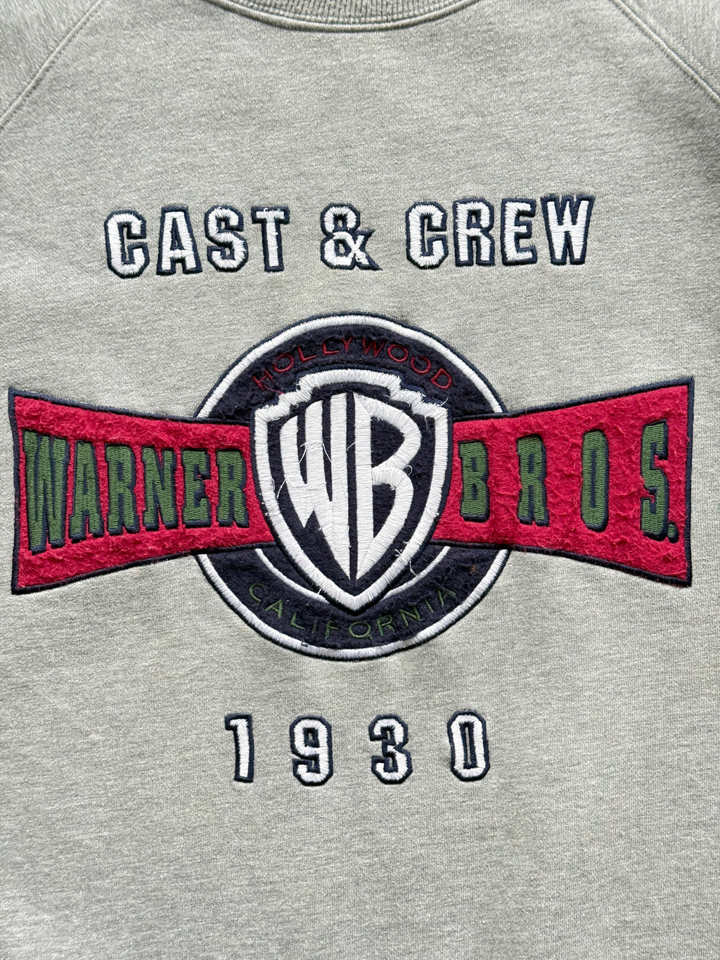 Warner Bros Cast & Crew Hollywood 90's Vintage Sweatshirt - XL