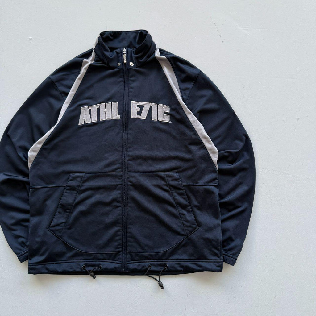 Blue Nike Athletic 00s Windbreaker Track Jacket - Medium