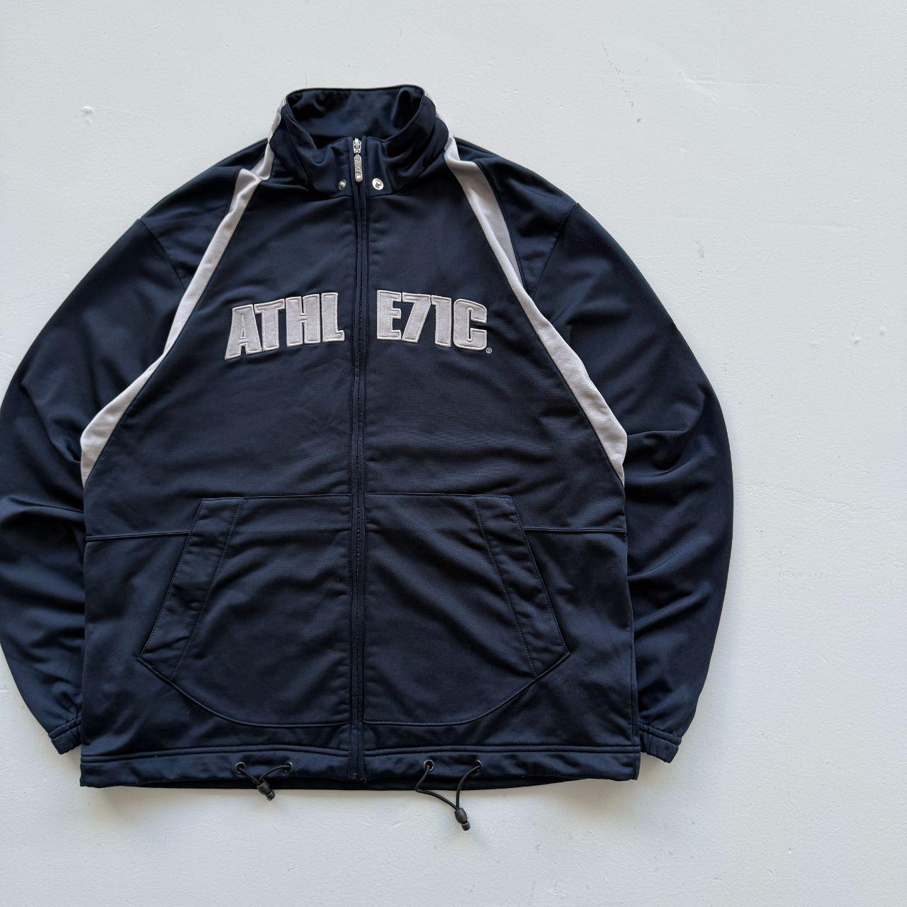 Blue Nike Athletic 00s Windbreaker Track Jacket - Medium