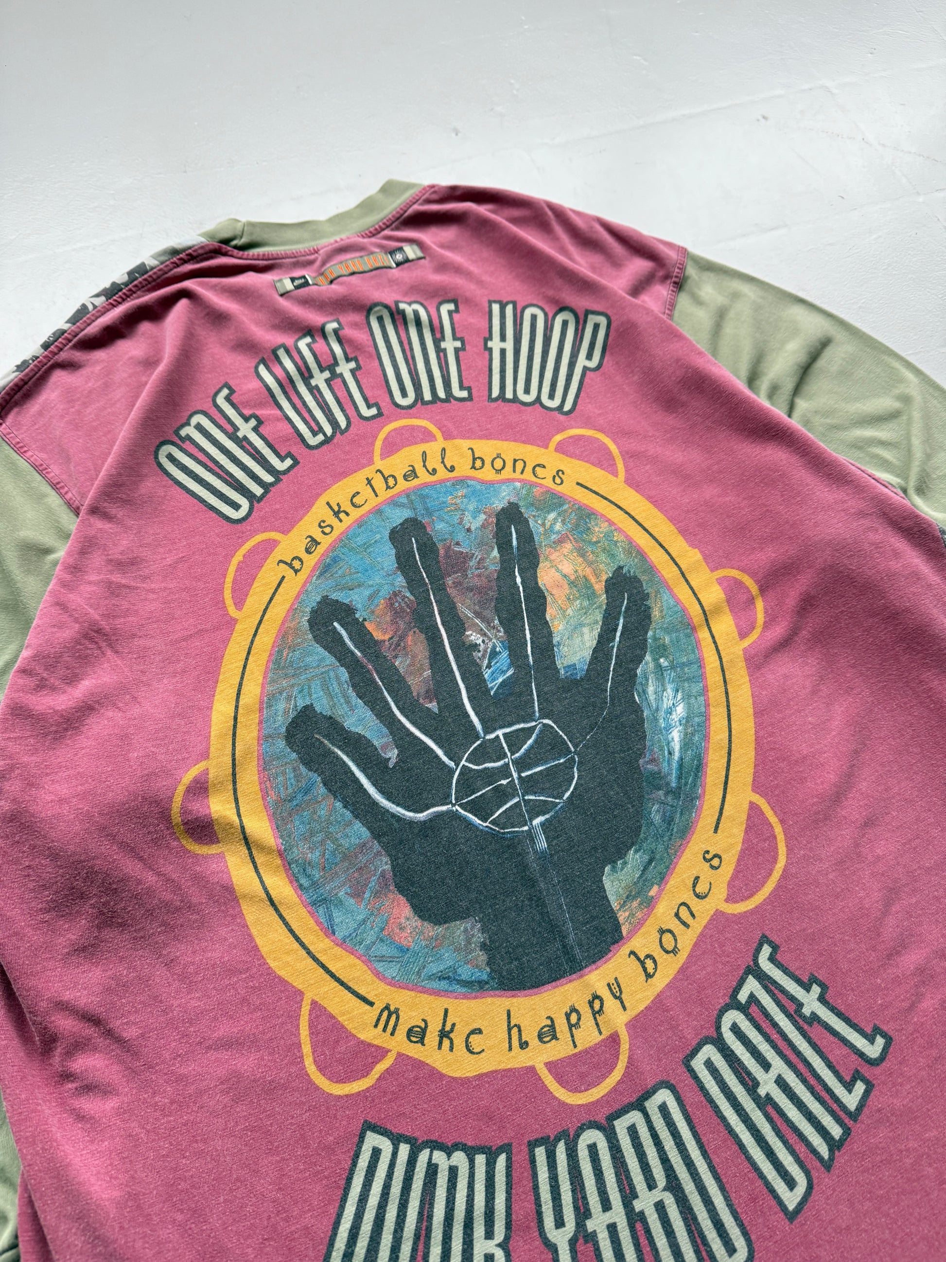 Rare Nike Dunk Yard Daze 90's Vintage Basketball Long Sleeve - XL