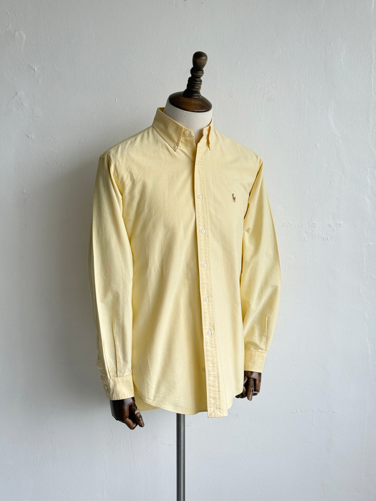 Ralph Lauren Yarmouth Made in Hong Kong 90's Vintage Oxford Shirt - Large