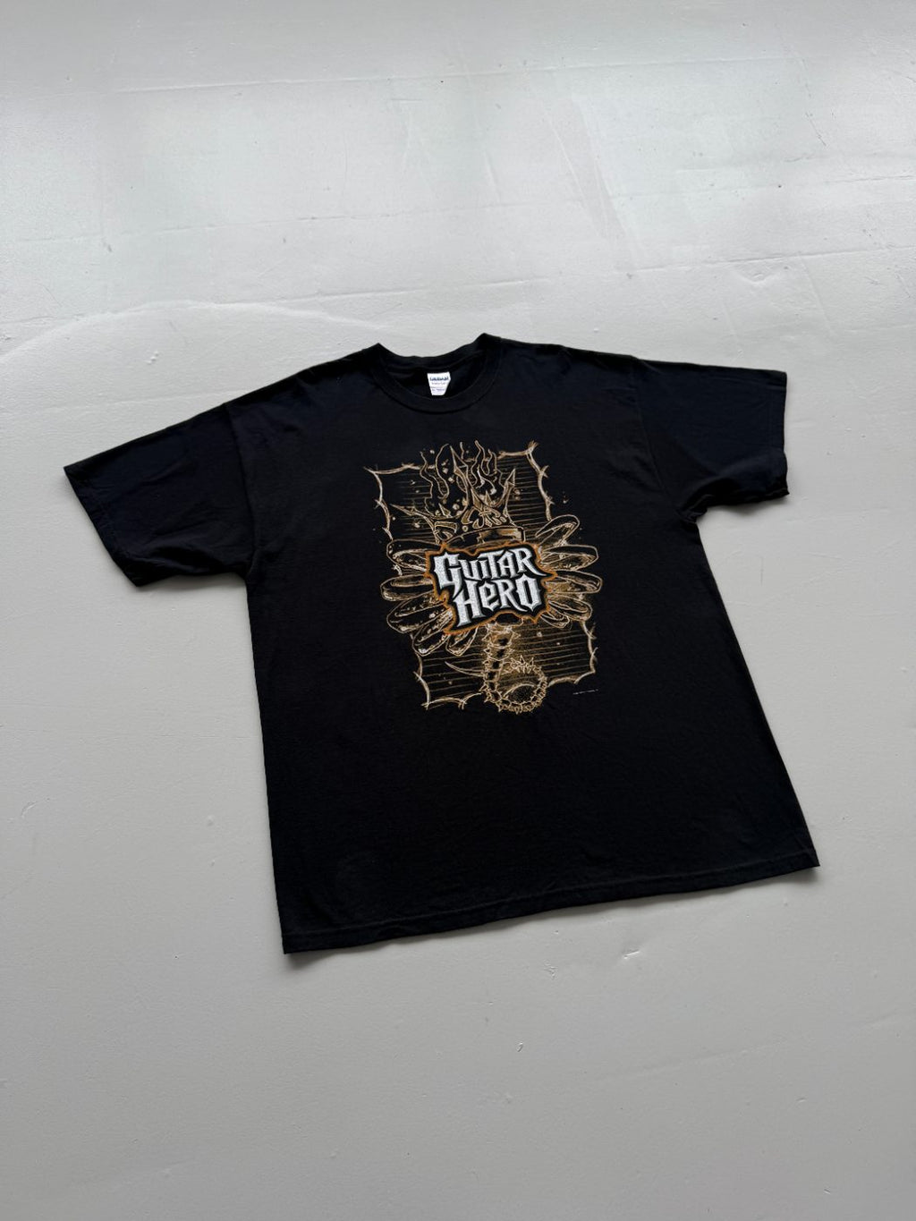 Guitar Hero Activision 2007 Y2K Vintage Graphic T-Shirt - XL