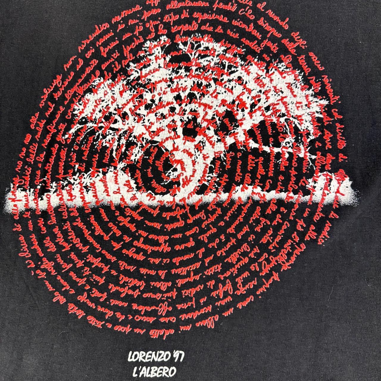 Lorenzo 1997 Black Vintage 90s Band T-shirt - Medium