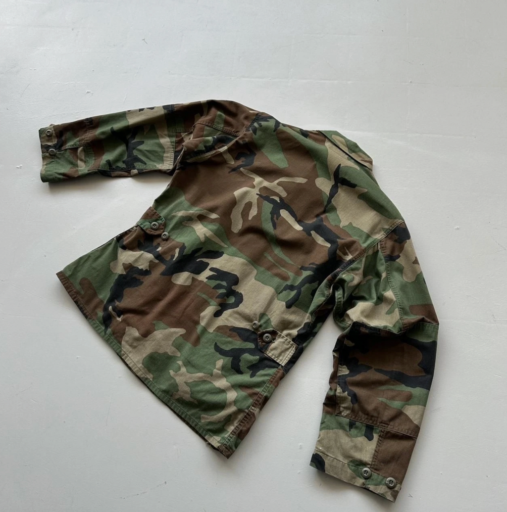 Camouflage US Army 80s/90s Vintage Shirt - Medium