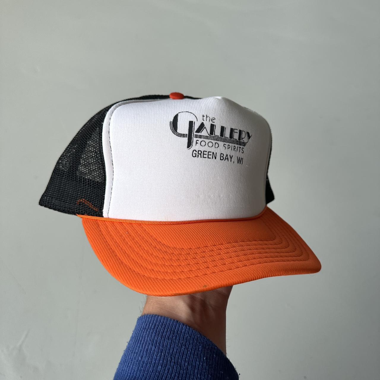 Orange / Black The Gallery Mesh and Foam Trucker SnapBack Cap