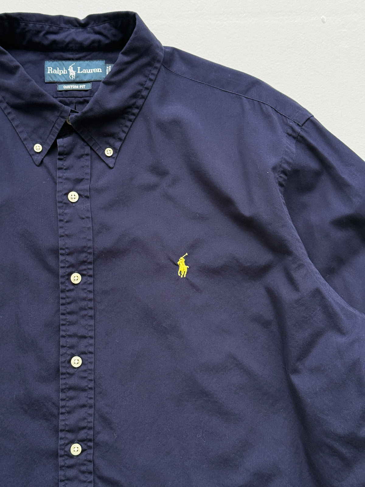 Ralph Lauren Custom Fit Vintage Oxford Button-Down Shirt - XL