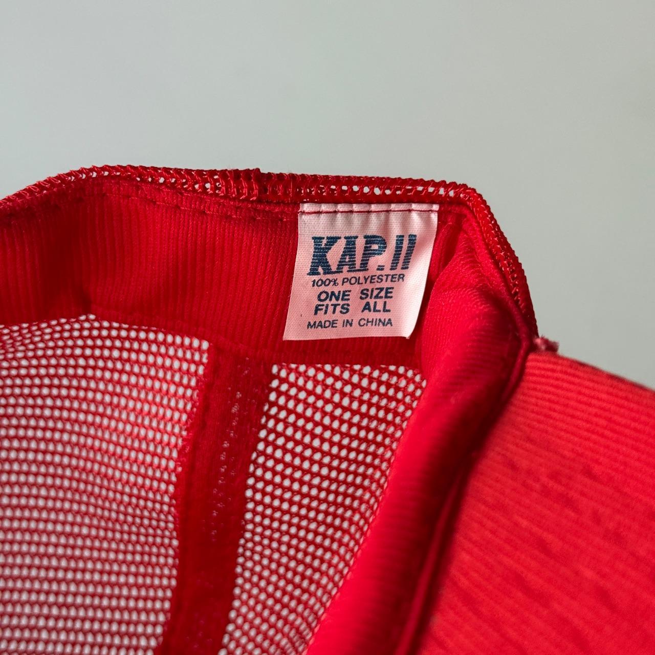 Red Esco Tool Vintage Foam and Mesh SnapBack Trucker Cap