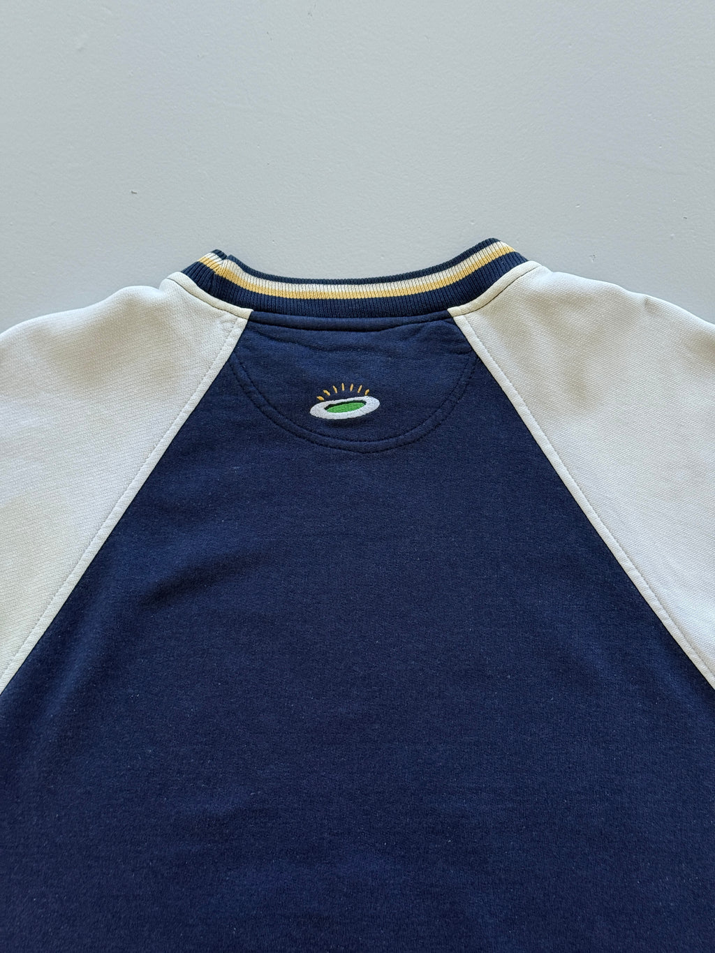 Navy Blue Stade de France 90's Vintage Rugby Graphic Sweatshirt Jumper - XL