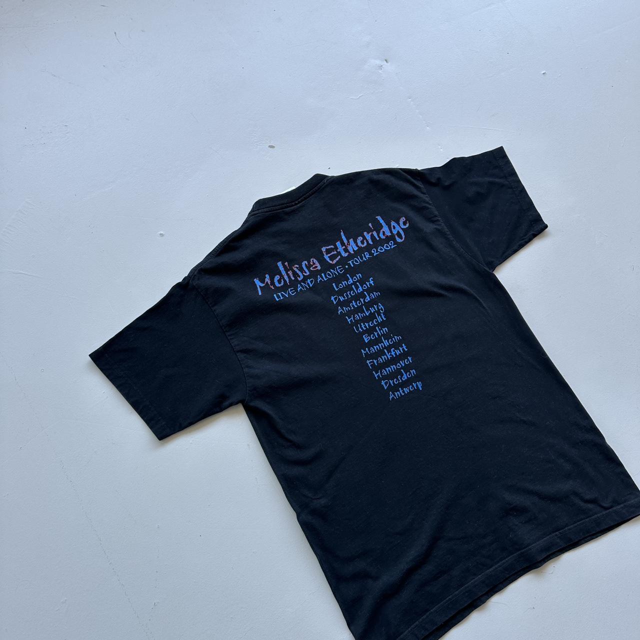 Melissa Etheridge Black 00s Vintage T-shirt - Large