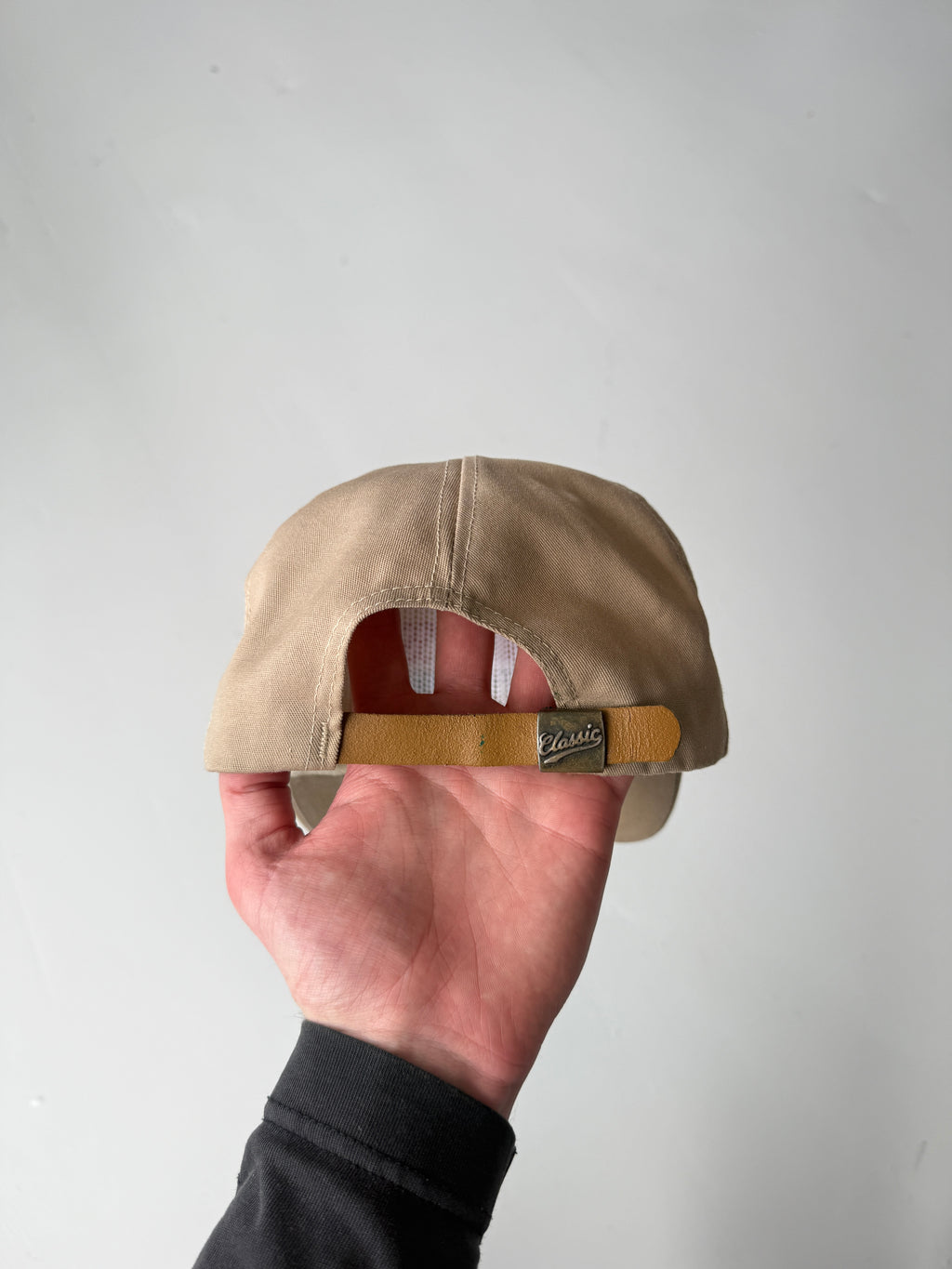 Beige Royal Odyssey Vintage Cotton SnapBack Trucker Cap