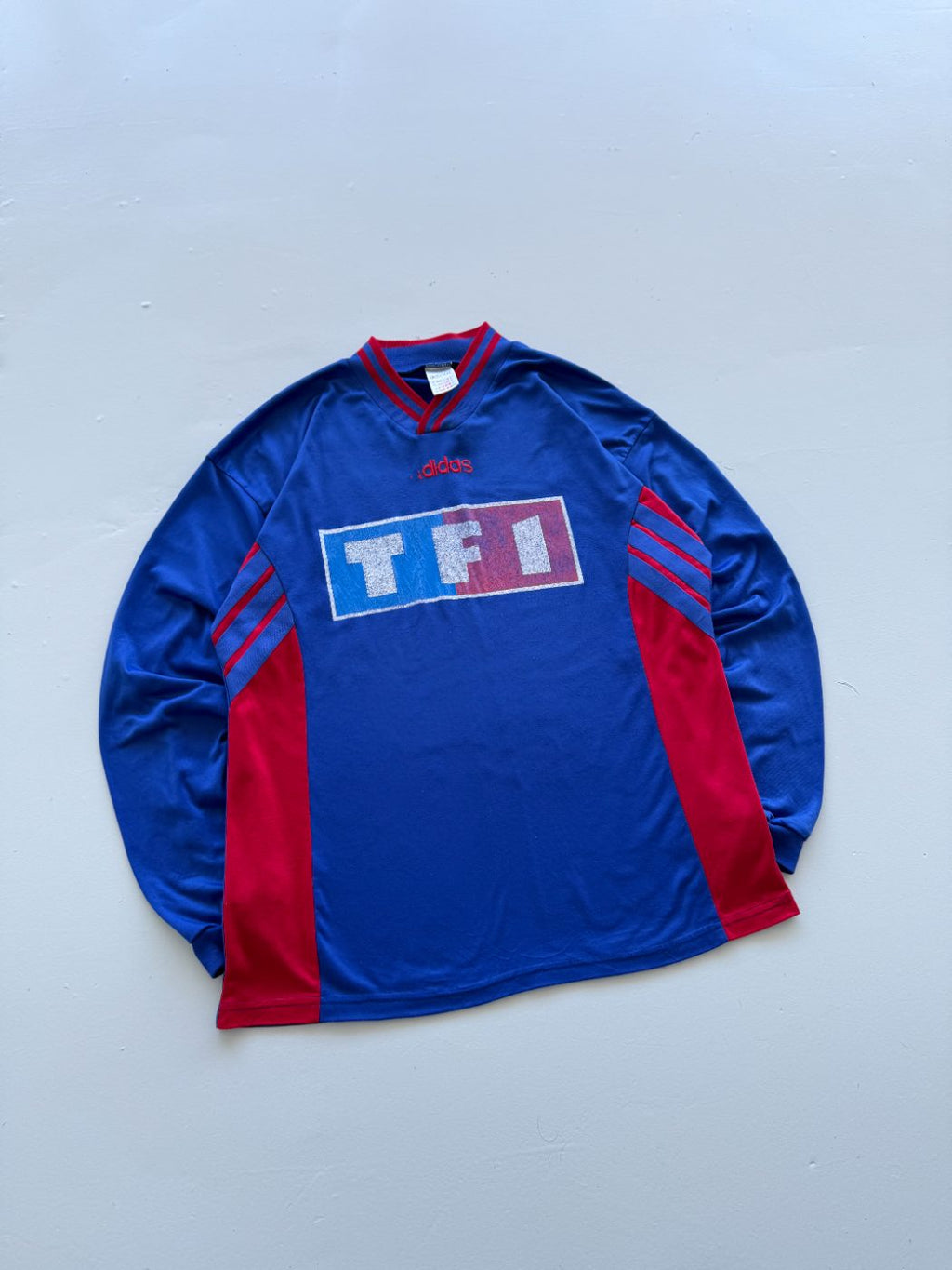 Adidas TF1 90's Vintage Long Sleeve Football Shirt #14 - XL