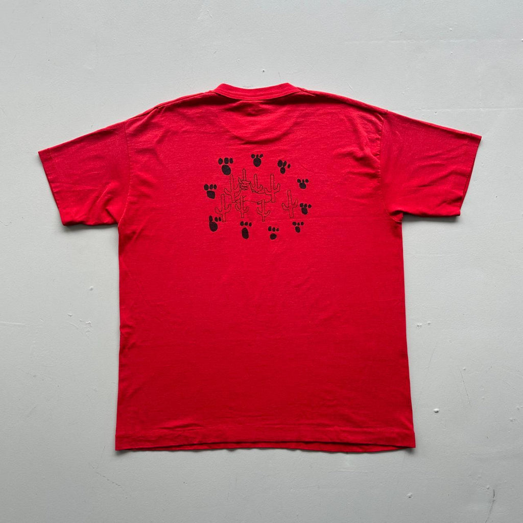 Red Whitewmore Wildcats 90s Vintage T-shirt - XL