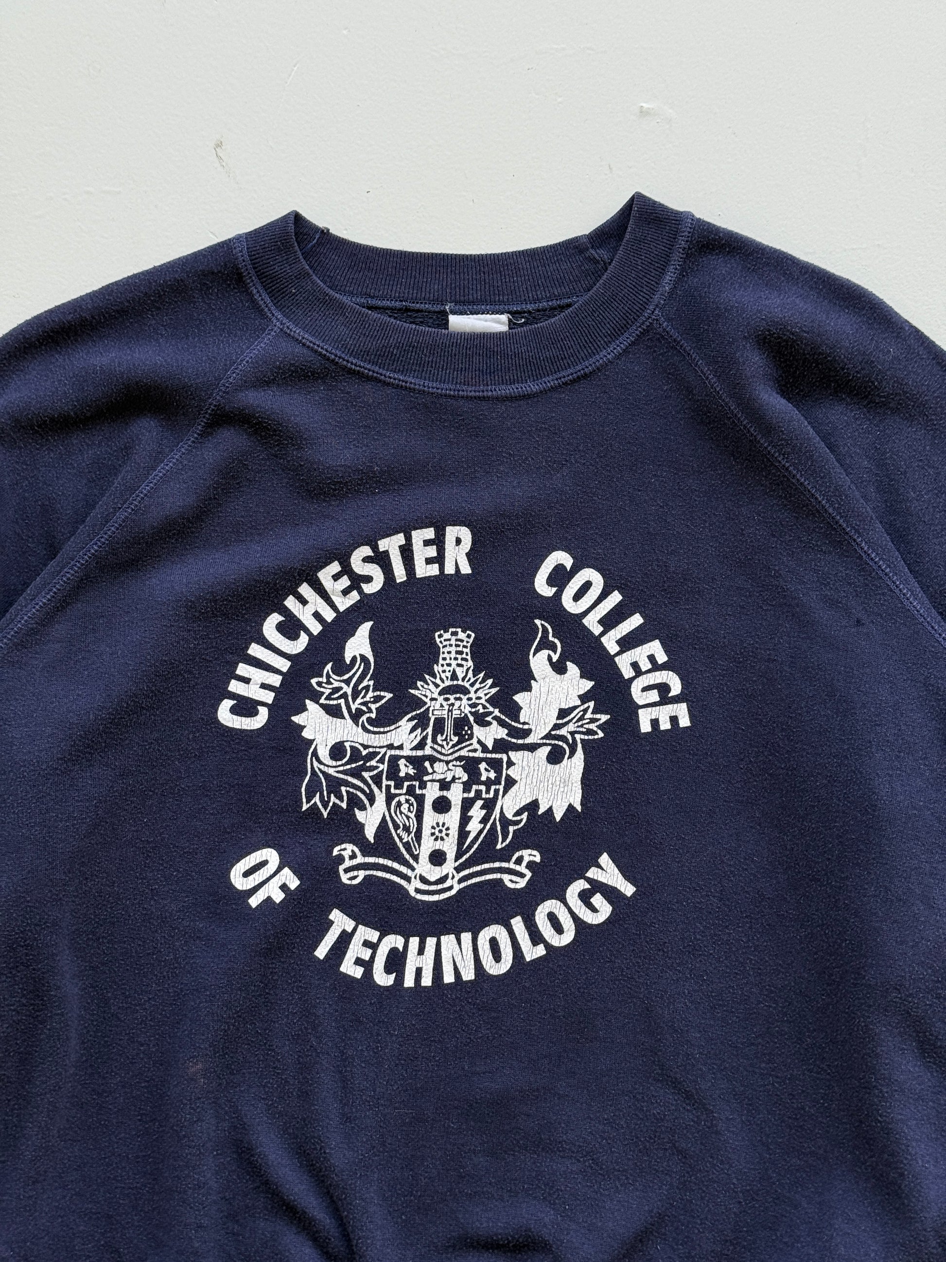 Chichester College of Technology 90's Vintage Sweatshirt - Small