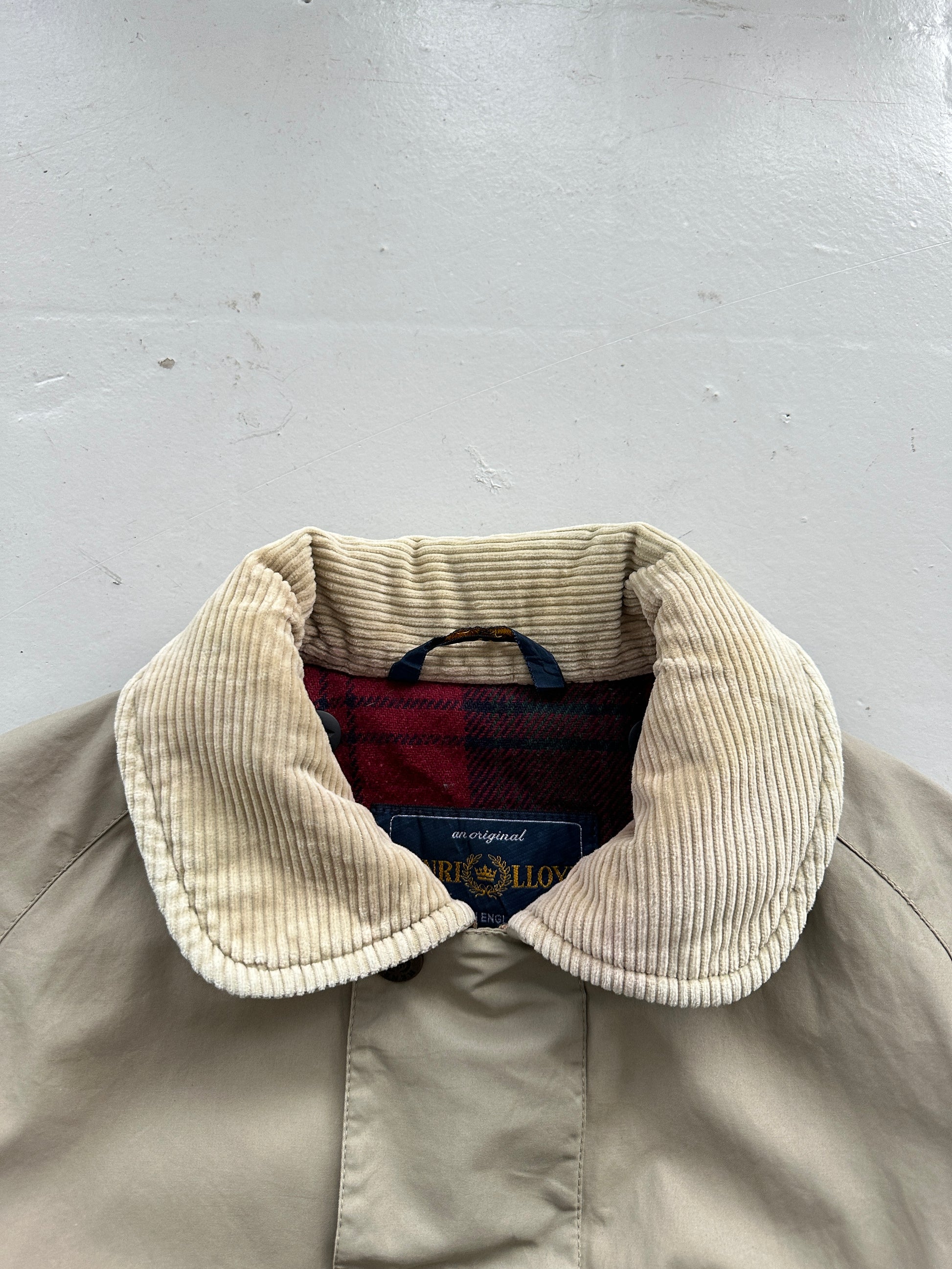Henri Lloyd 90's Vintage Barn Jacket Corduroy Collar - Small