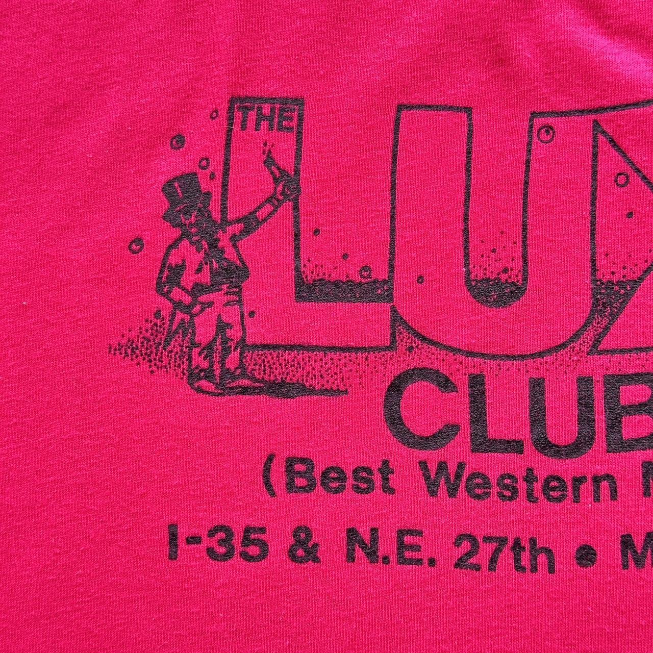 Pink The Lux Club Vintage 90s T-shirt - XL