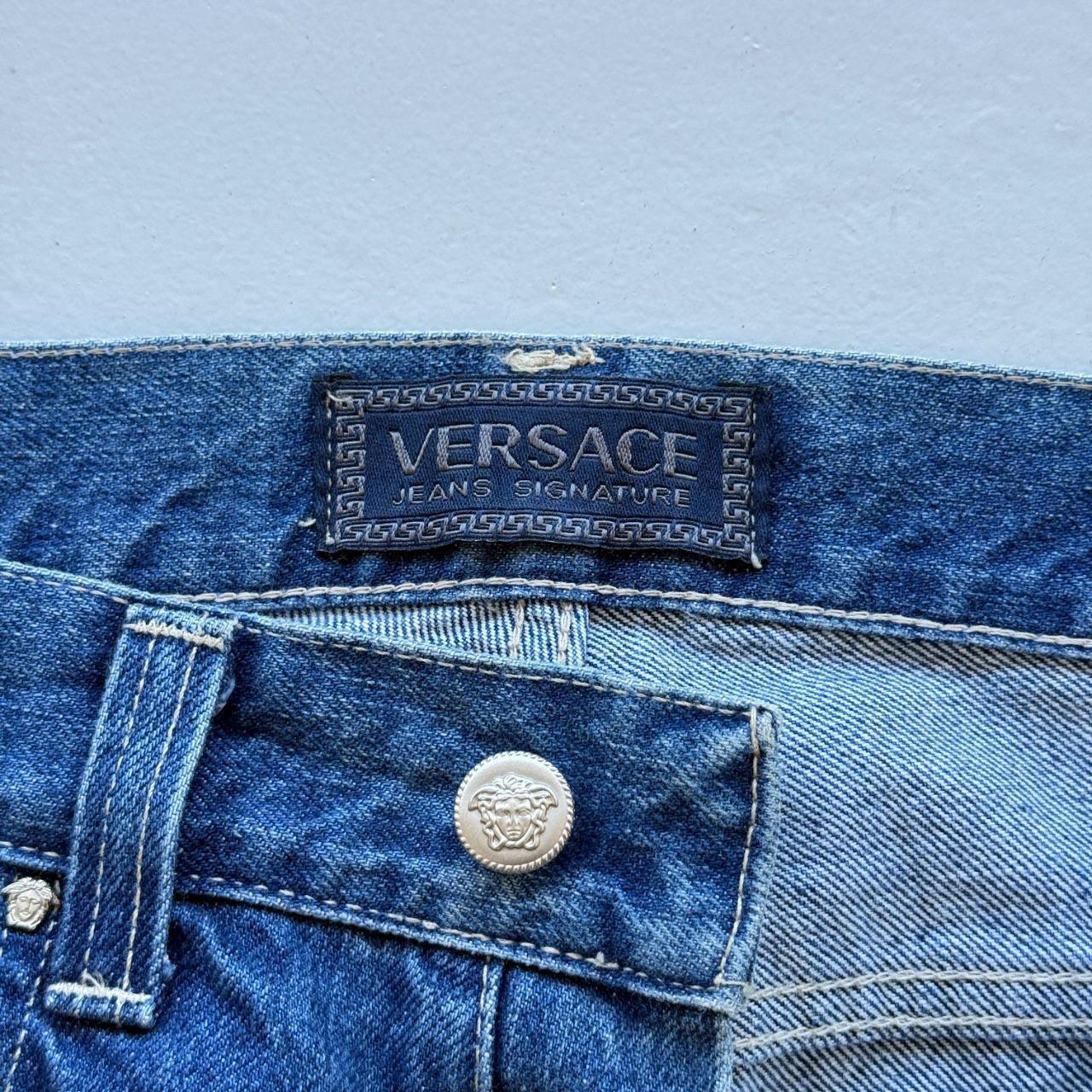 Blue Versace 00's Denim Jeans - W30 x L30