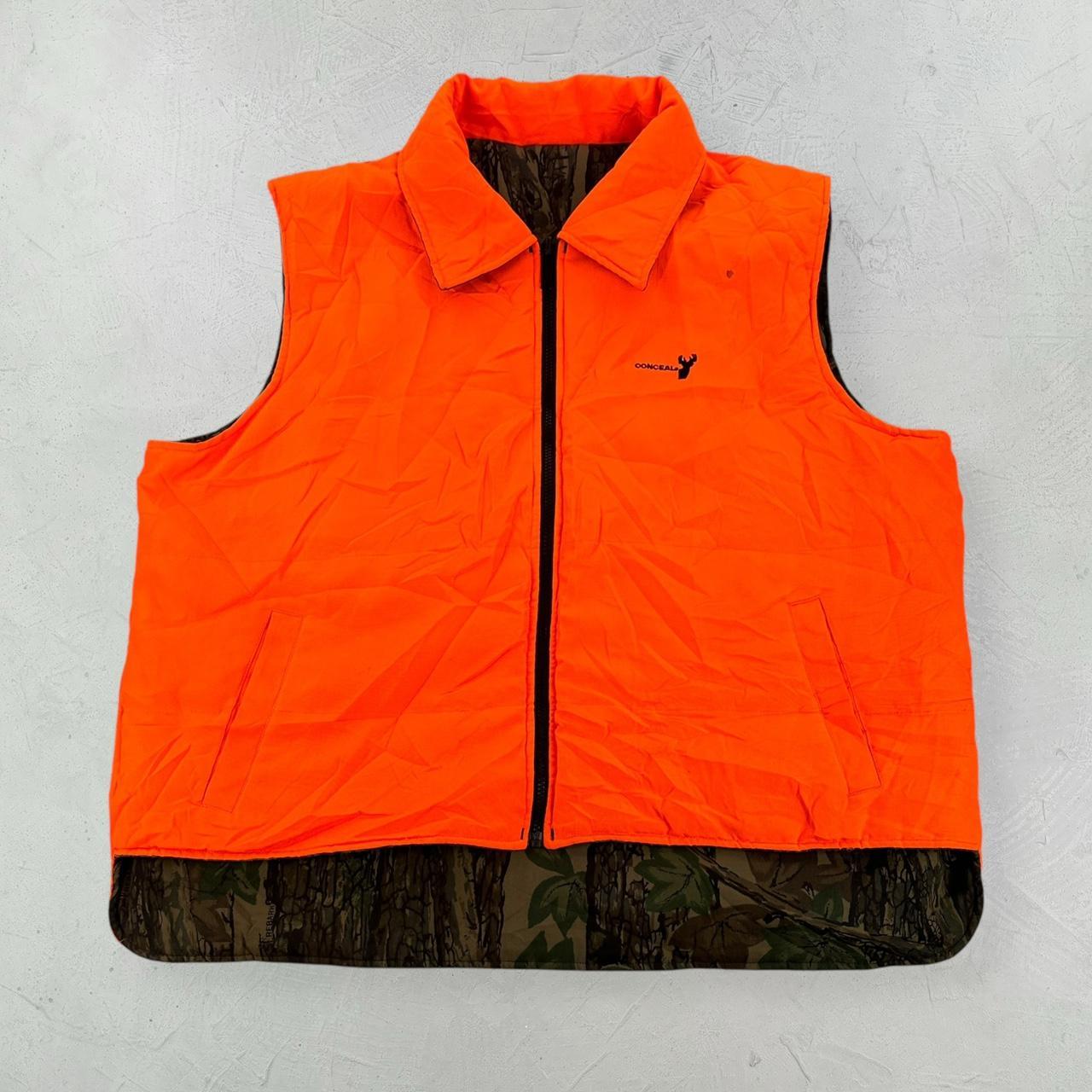 Real Tree Reversible Canvas Hunting Vest - XL