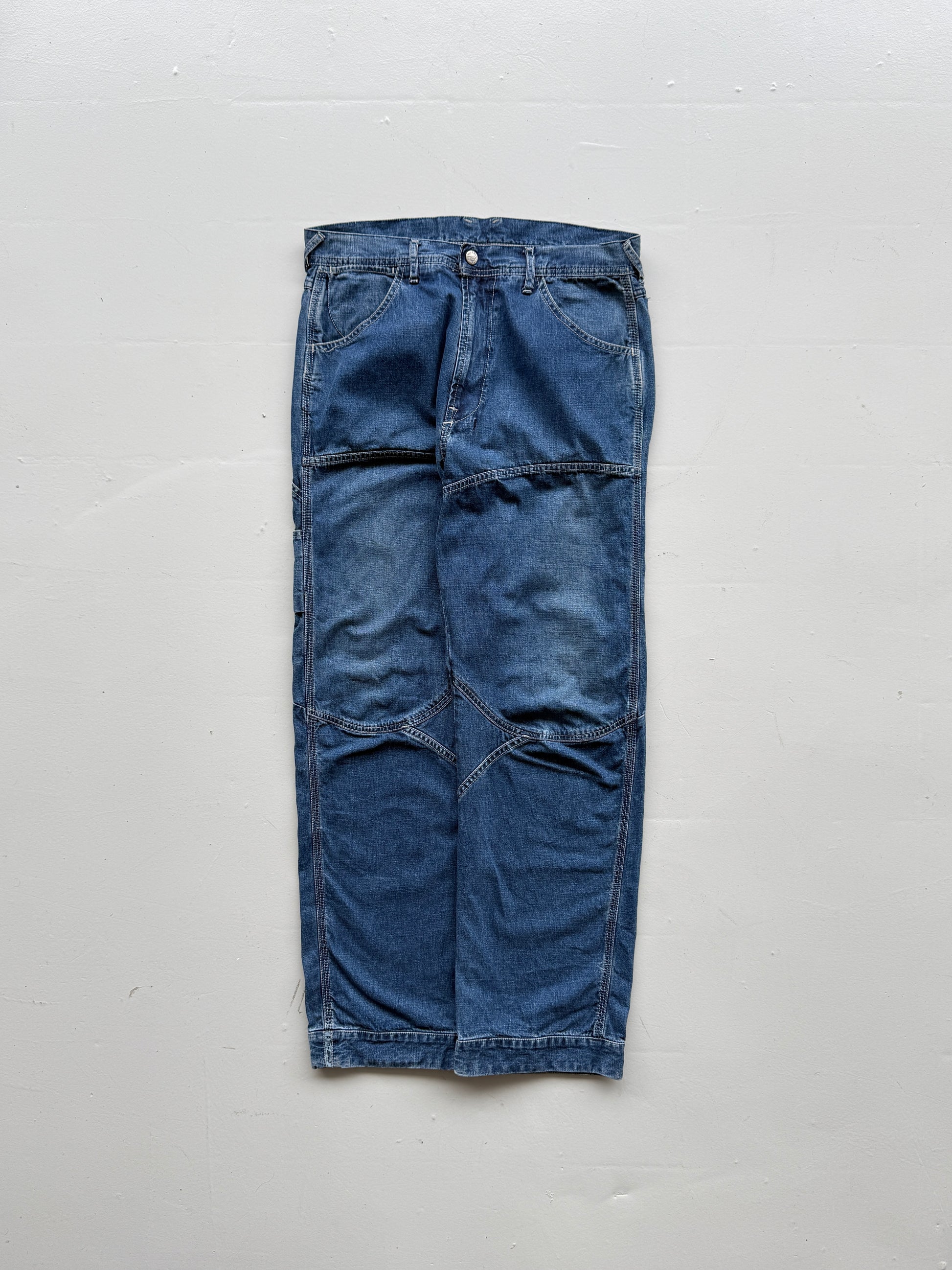 Blue Diesel Y2K Vintage Wide Leg Jeans - W32 x L31