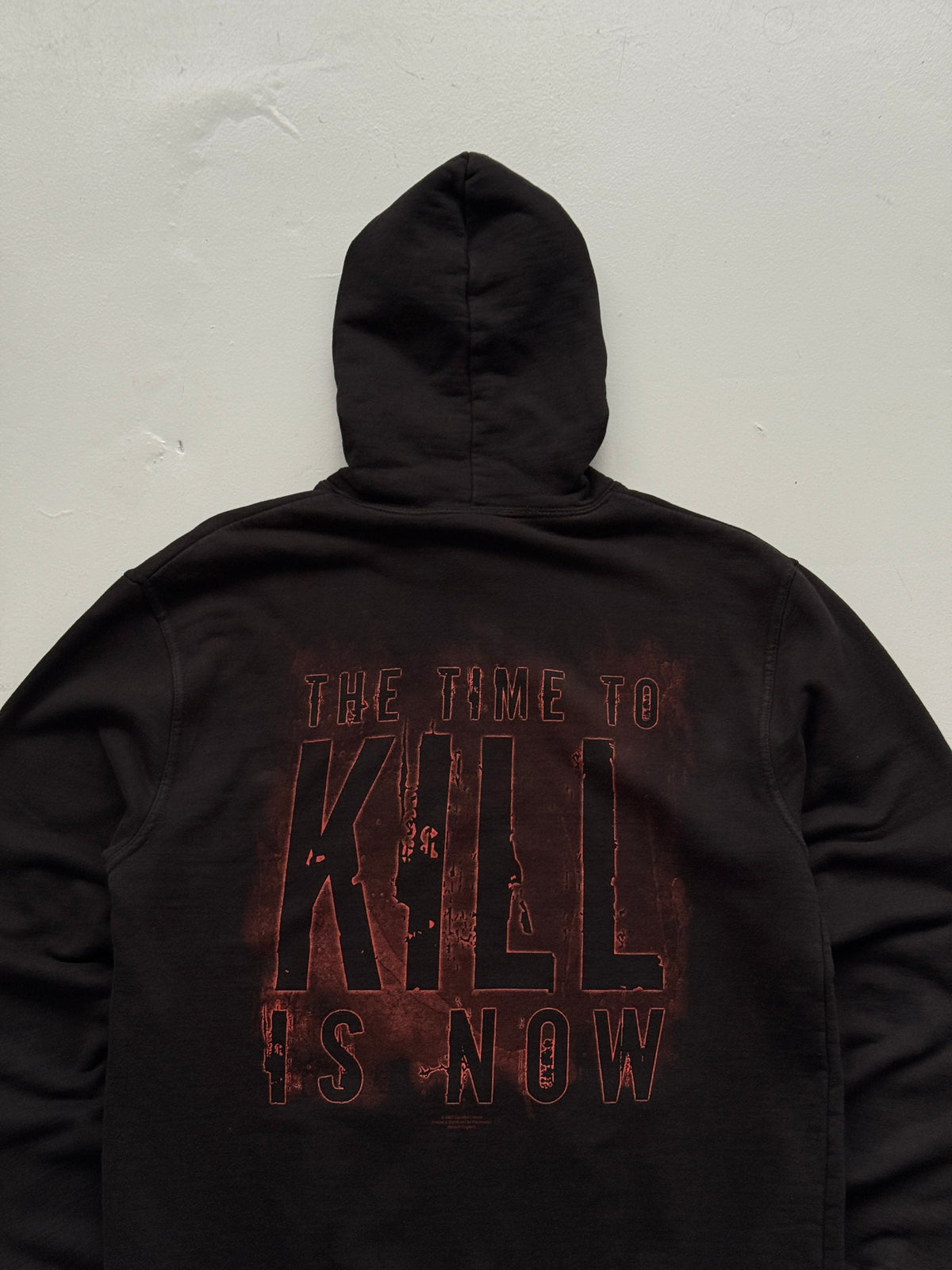 Cannibal Corpse The Time To Kill Is Now 2007 Vintage Hoodie - Large