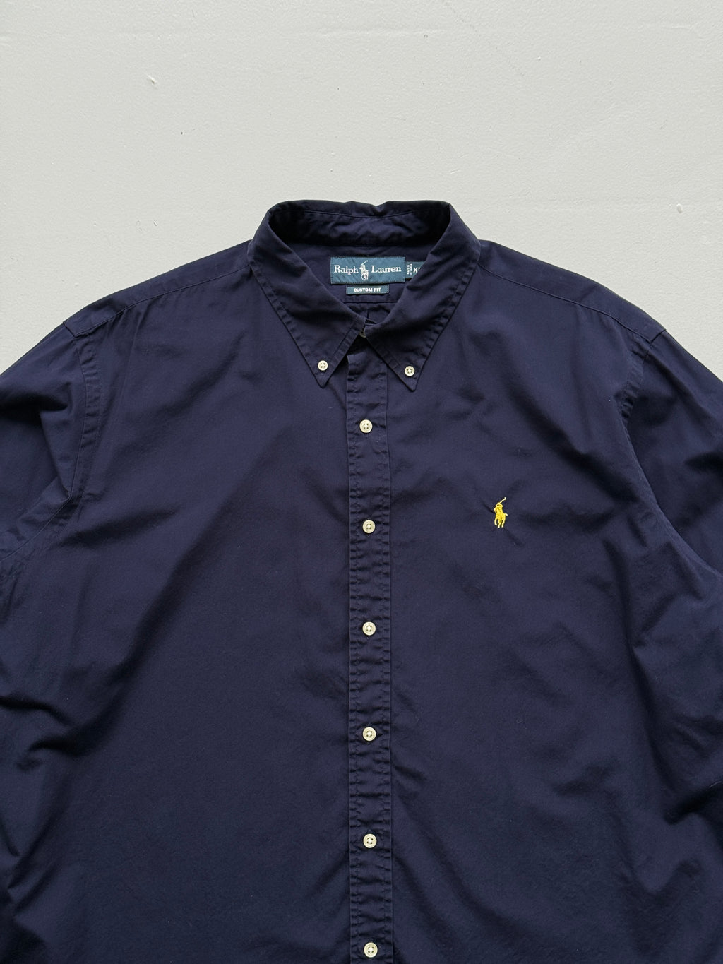 Ralph Lauren Custom Fit Vintage Oxford Button-Down Shirt - XL