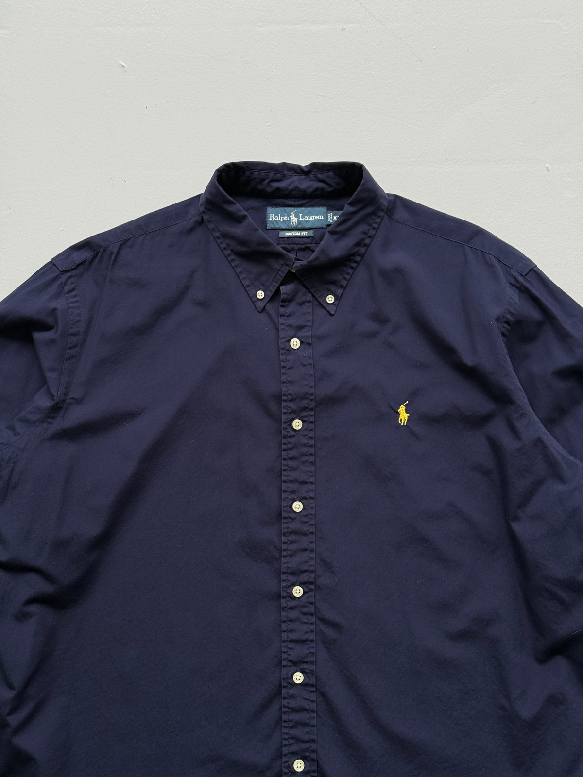 Ralph Lauren Custom Fit Vintage Oxford Button-Down Shirt - XL