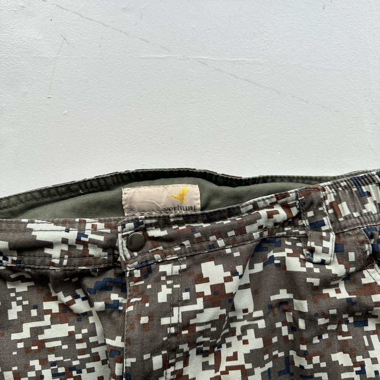 Digital Camo Military Vintage Cargo Pants - 38" x 29"