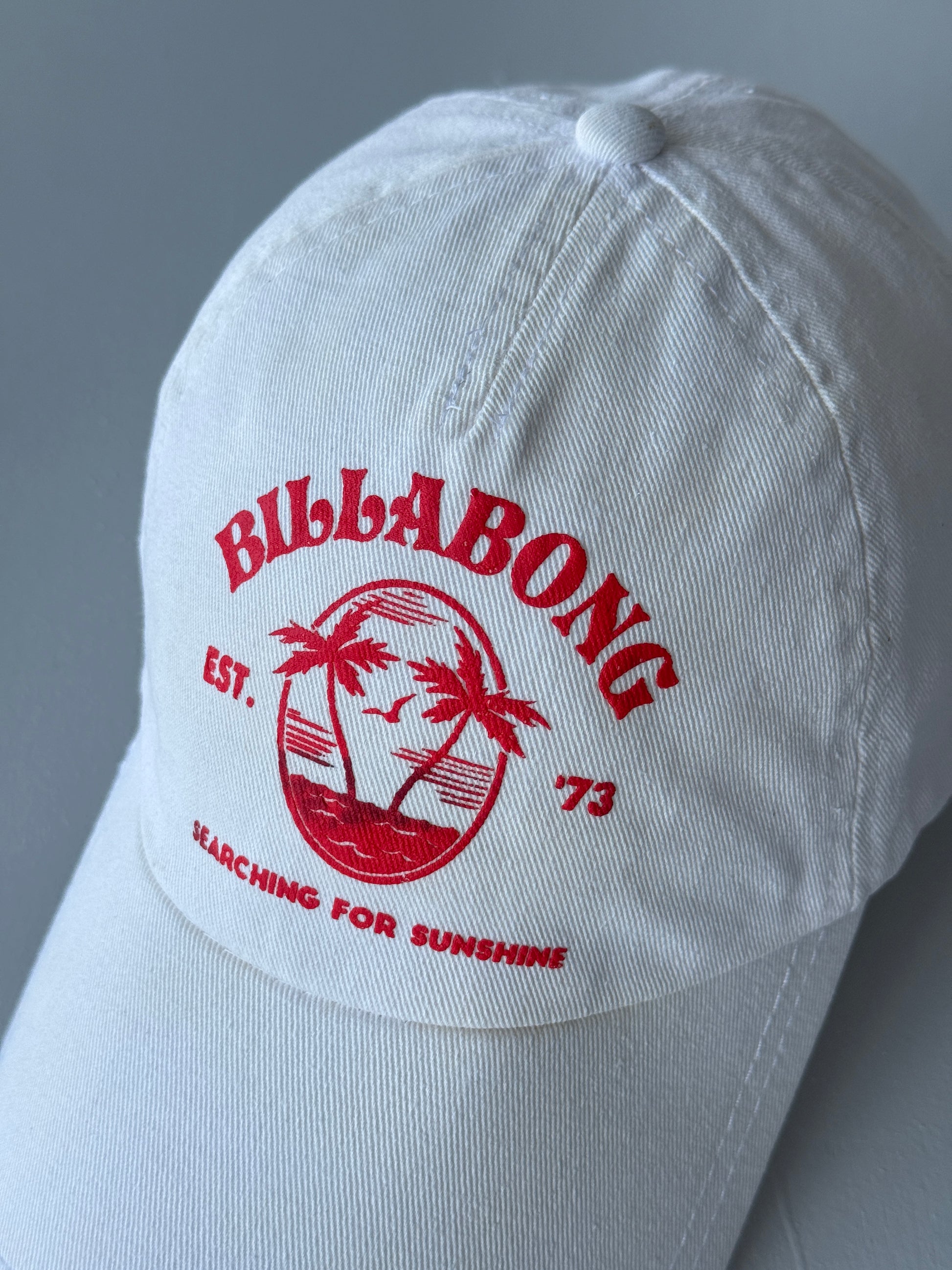 White Billabong Est. '73 Vintage Dad Cap