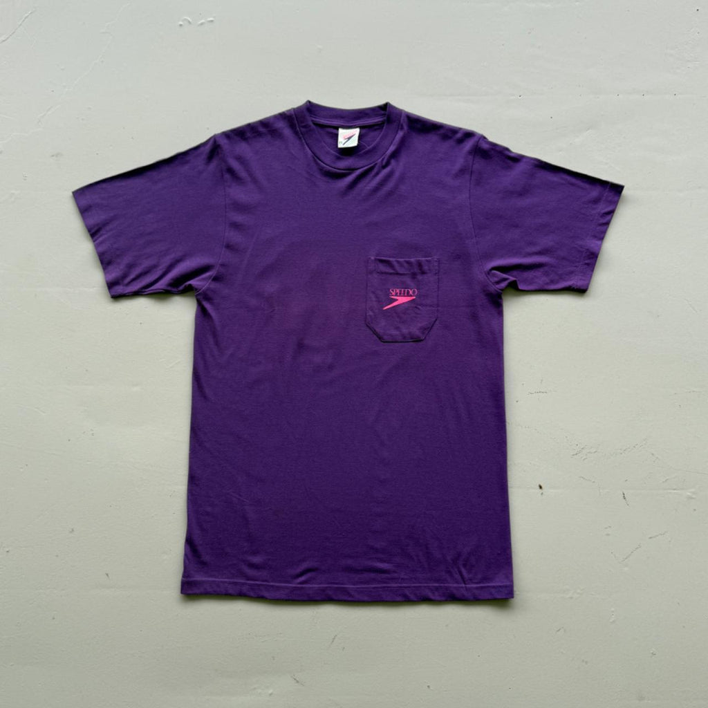 Purple Speedo 90s Deadstock Graphic T-Shirt - Medium