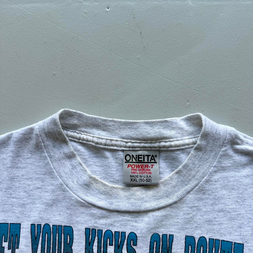 Grey Route 66 Vintage T-shirt - 2XL