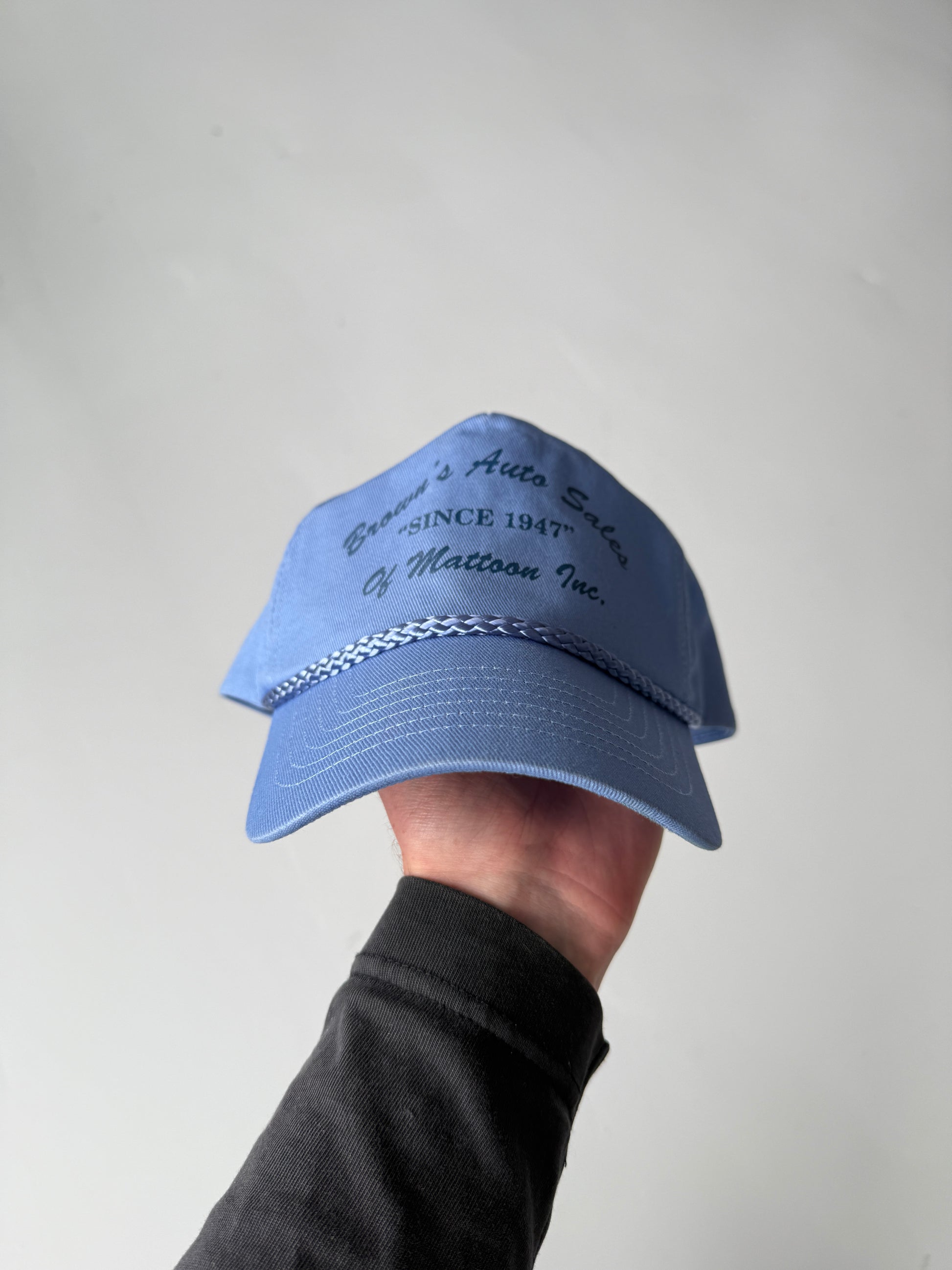 Blue Auto Sales Vintage Cotton SnapBack Trucker Cap