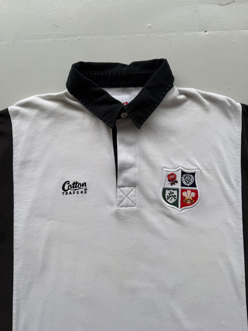White Cotton Traders British and Irish Lions 00's Vintage Jersey - XL