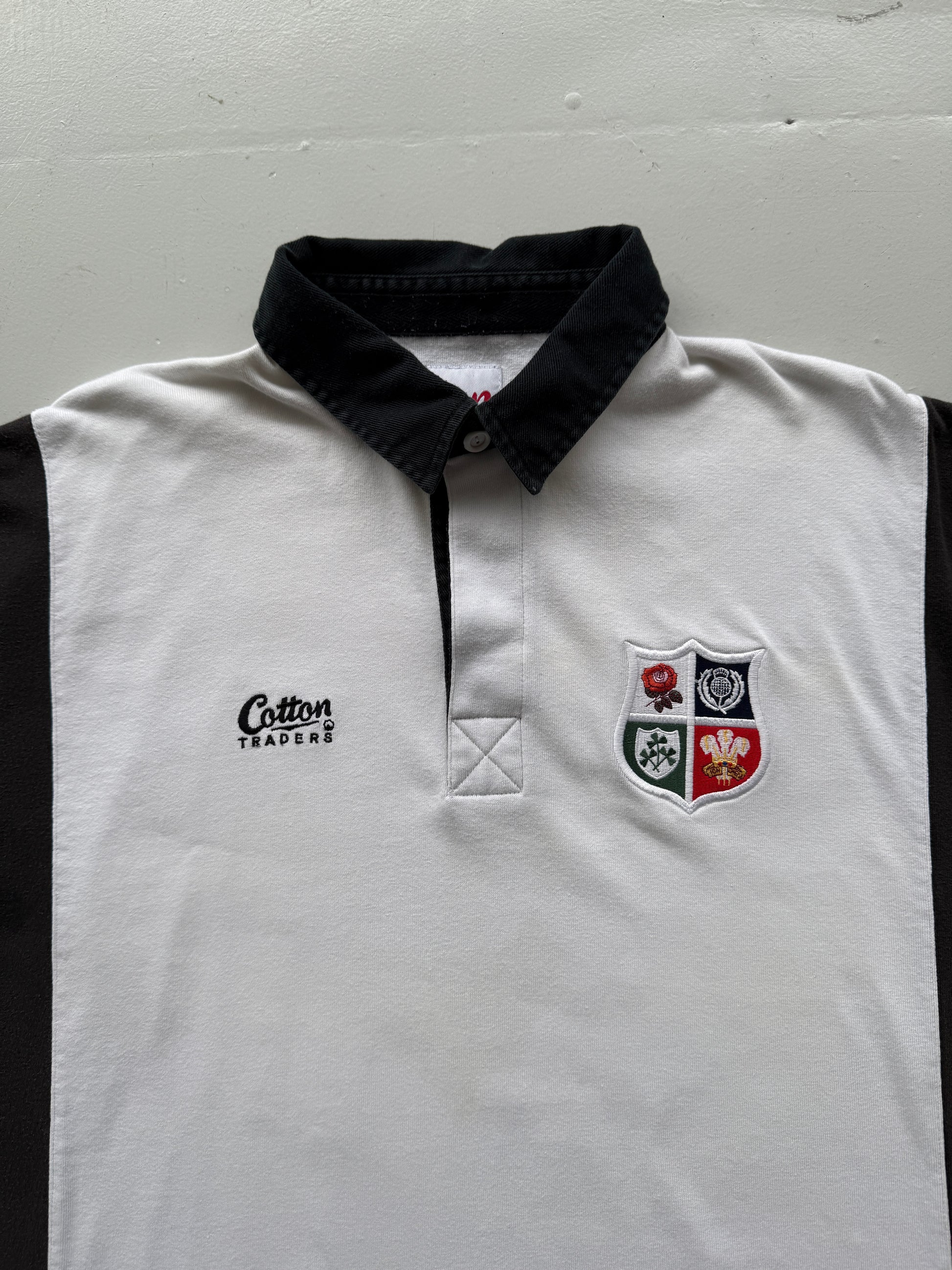 White Cotton Traders British and Irish Lions 00's Vintage Jersey - XL