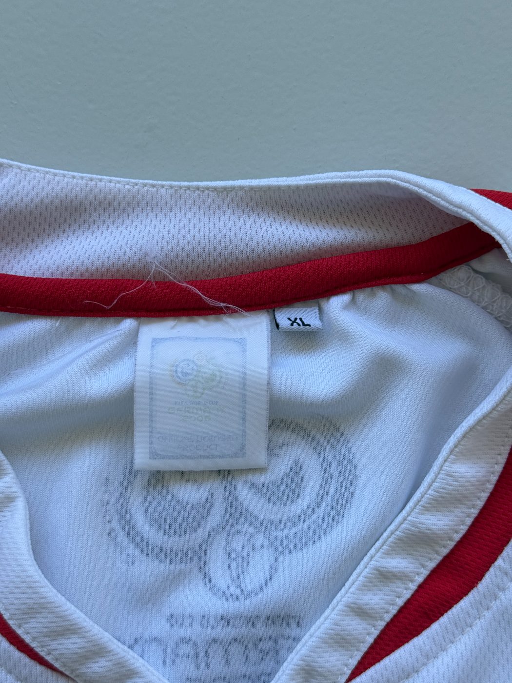 FIFA World Cup England Germany 2006 2000's Football Jersey - XL