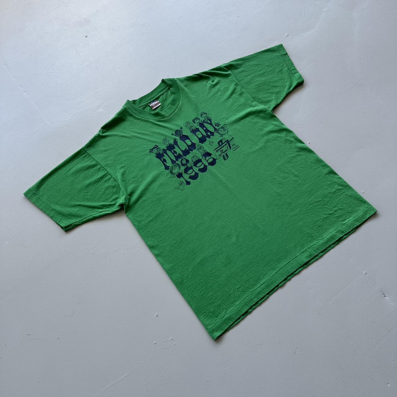Green Field Day 90s Vintage T-shirt - XL