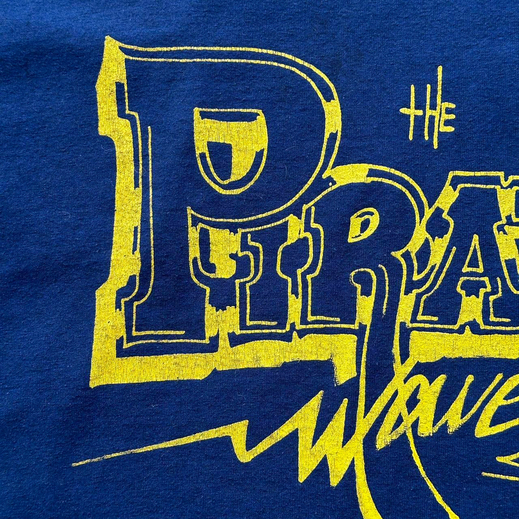 Navy Pirate University Vintage 80's T-shirt - XL