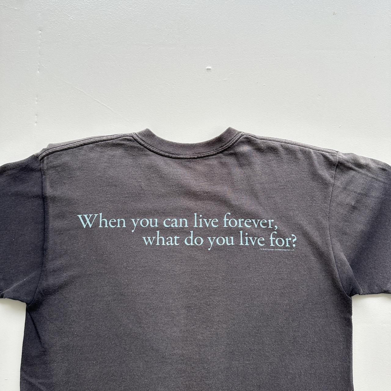 Black Faded Twilight Movie Promo Vintage 00's Graphic T-shirt - Large