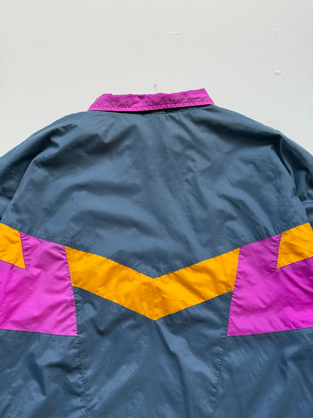 Nike Colour Block Made in Malaysia 90's Vintage Track Jacket - Medium