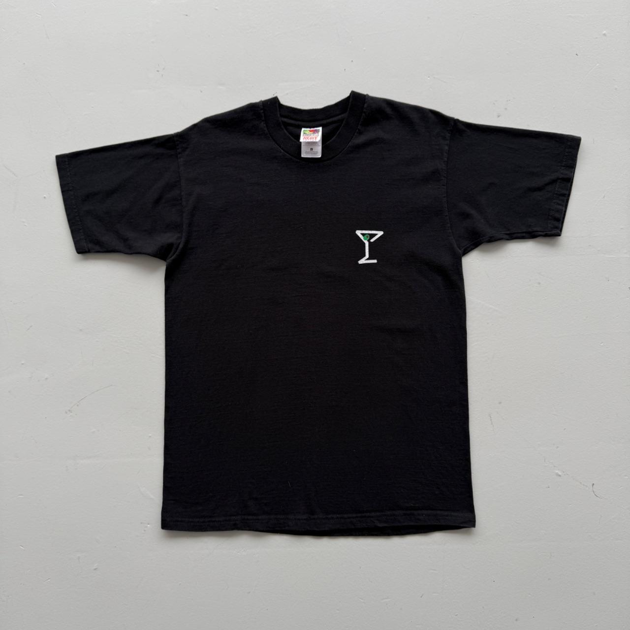 Black Tanqueray Gin 90s Vintage Graphic T-Shirt - Medium